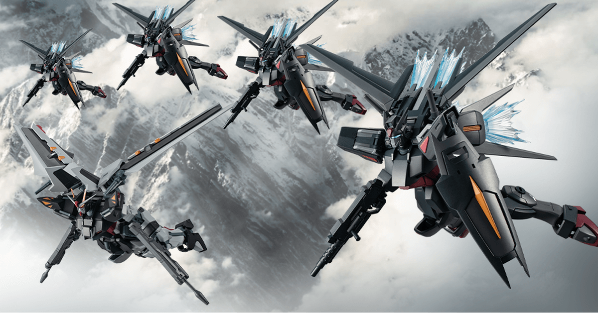 鋼彈SEED觀星者機體『ROBOT魂 漆黑攻擊鋼彈 ver. A.N.I.M.E.』確定商品化！