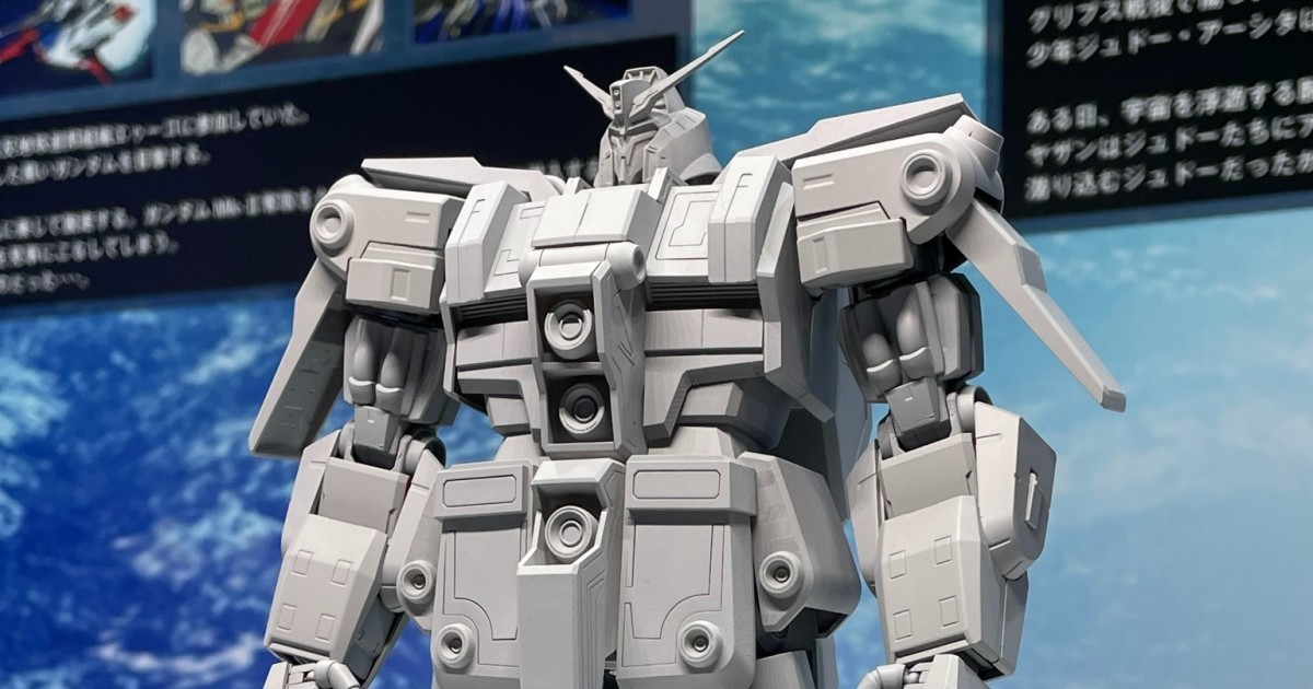 鋼普拉『HG 1/144 腦波傳導鋼彈Mk-Ⅱ』原型公開 《Z鋼彈》登場巨型機體確定商品化！