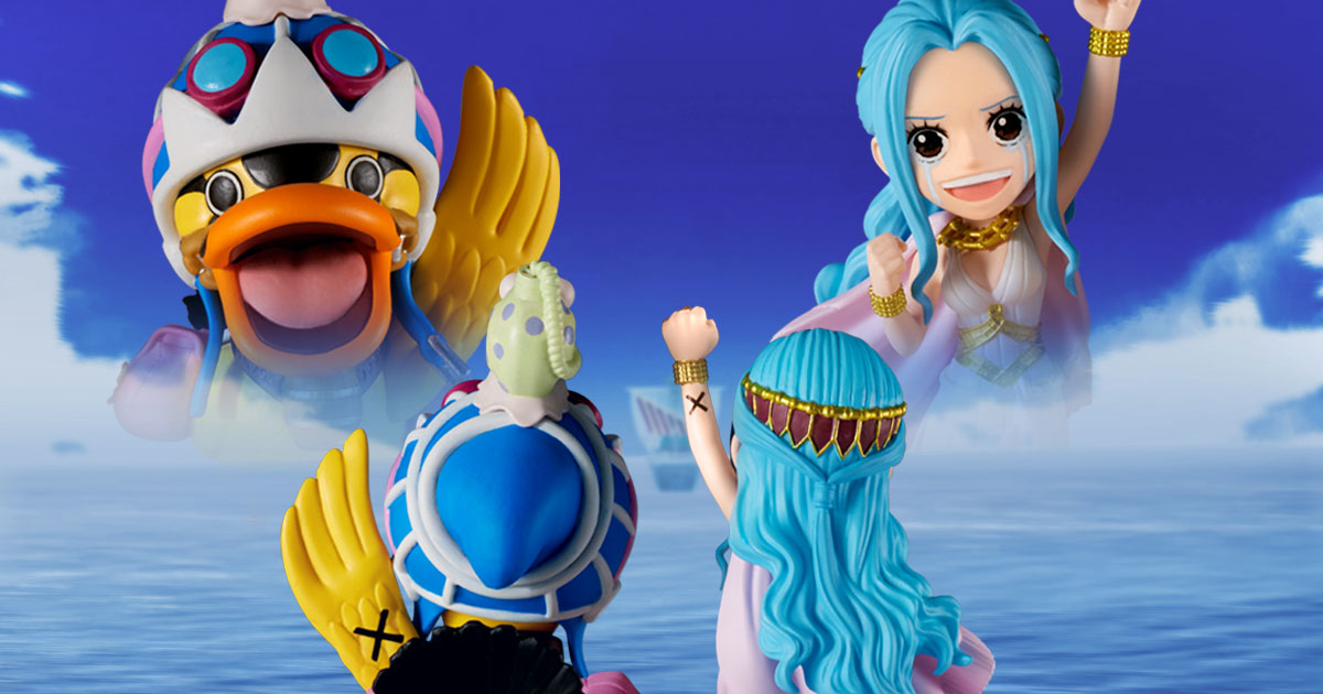 BANPRESTO WCF LOG STORIES《航海王》薇薇&跑得快 目送夥伴們出航的背影立體化！