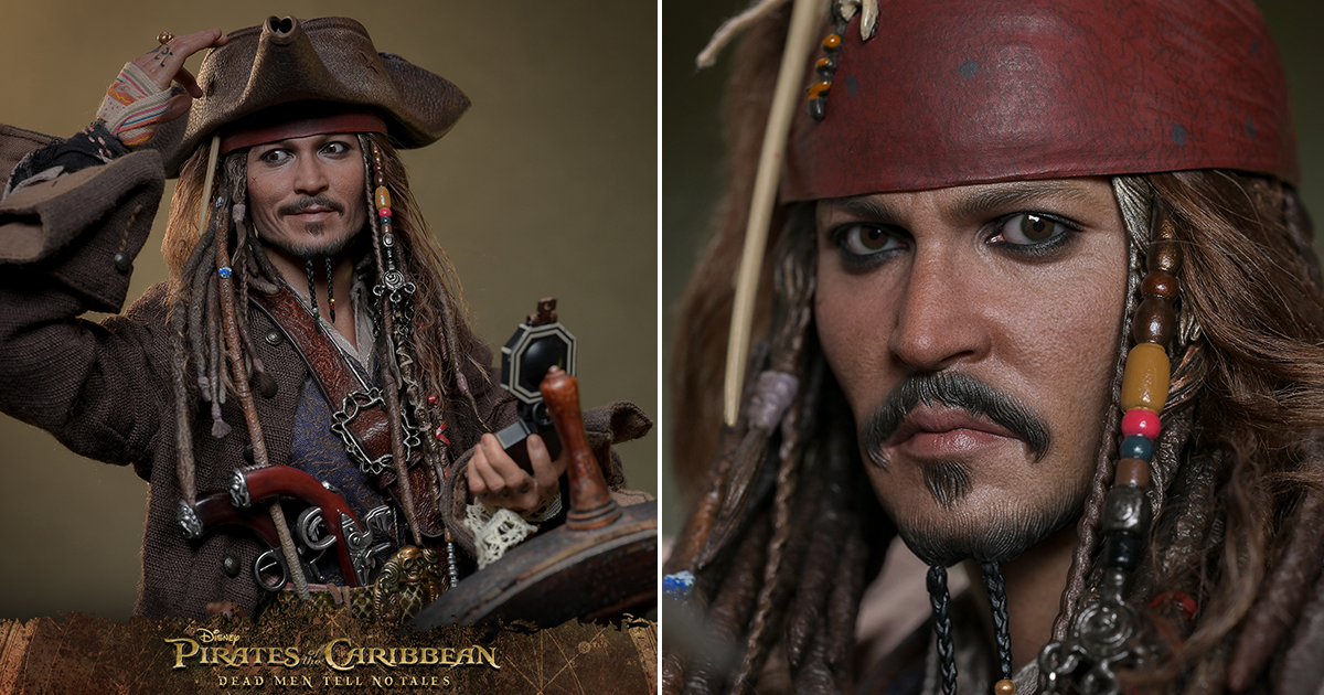 Hot Toys《加勒比海盜－神鬼奇航：死無對證》傑克·史派羅（Jack Sparrow）1/6 比例收藏級人偶 普通版/豪華版