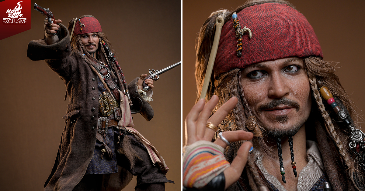 Hot Toys DX ARTISAN EDITION《加勒比海盜－神鬼奇航：死無對證》傑克·史派羅（Jack Sparrow）1/6 比例收藏級人偶