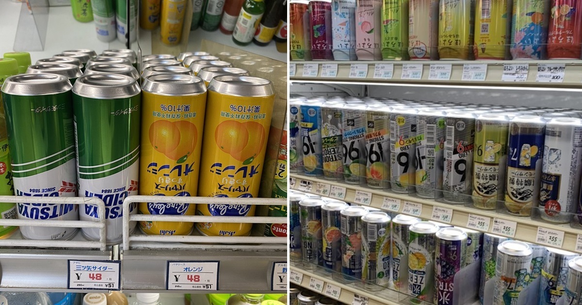 日本超市「鋁罐飲料倒放」引熱議讓人好奇  除了為了衛生安全還可以更好喝？