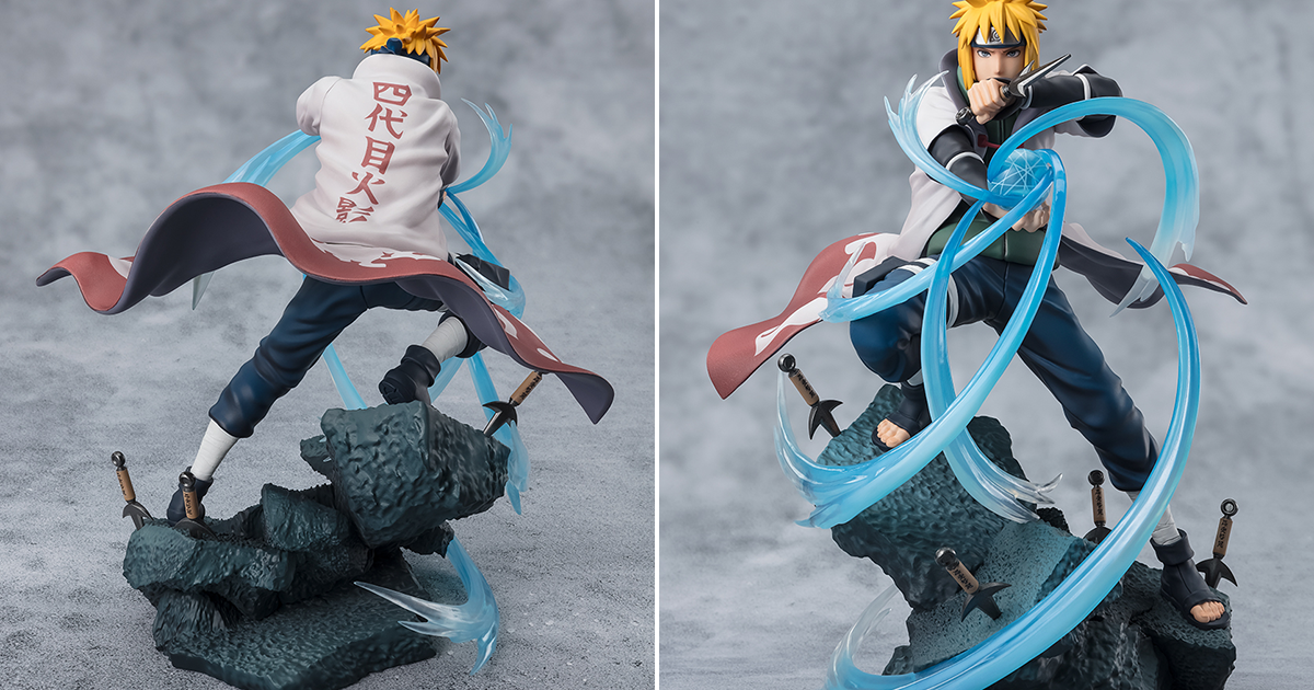 Figuarts ZERO［超激戰］波風湊-螺旋丸- PVC 塗裝完成品 光輪冷菓發起旋毛自來也雙式之丸！