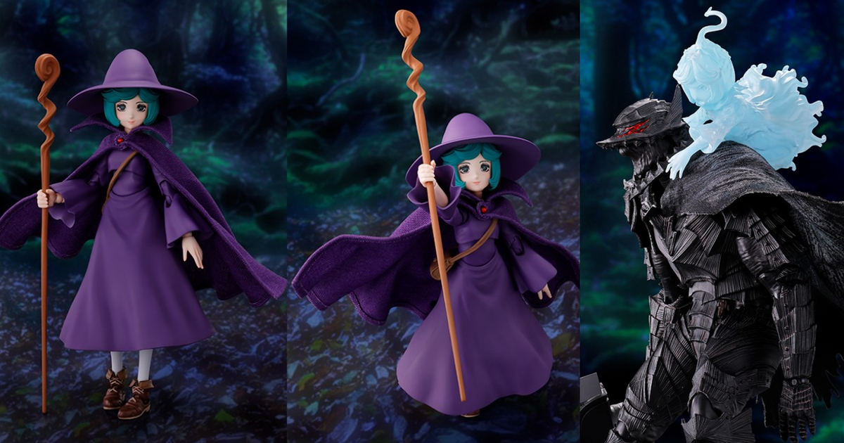 『S.H.Figuarts 烙印勇士 西凱爾』見習魔女登場！ 附帶魔杖、靈體形態等豐富配件