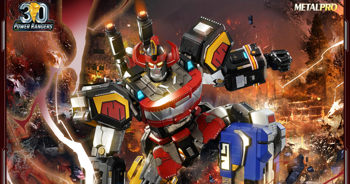 GILGALTOYS『METAL PRO 金剛戰士 金剛戰神（大獸神）』合金可動模型，50 公分驚人尺寸展現金剛戰神的強大氣場！