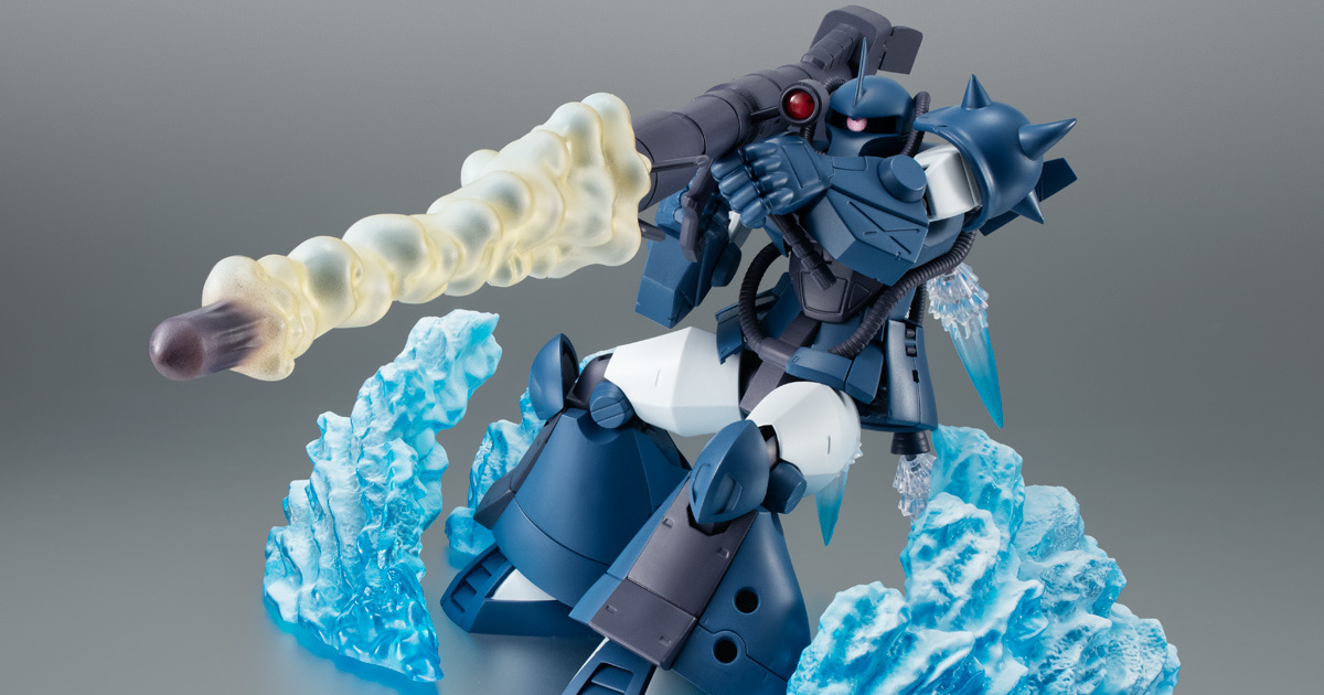 ROBOT魂『古夫飛行試驗型 賈布羅基地規格 ver. A.N.I.M.E.』再現《Z鋼彈》水上戰鬥場景！