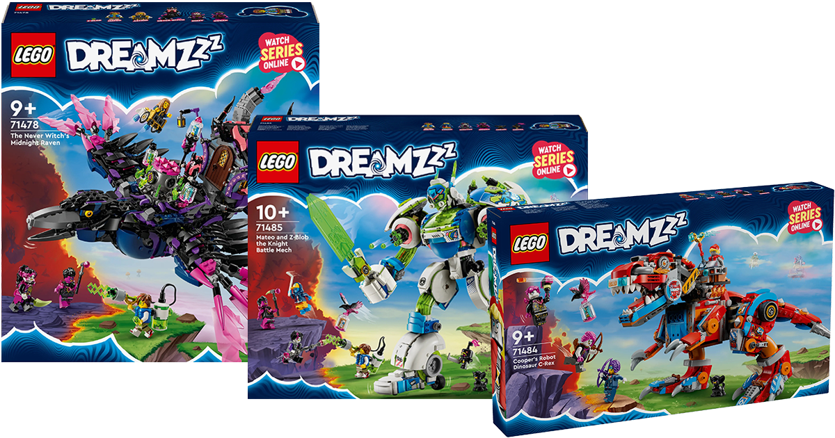 LEGO 71478、71484、71485 原創「DREAMZzz」系列三款盒組公開 使出渾身解數的超強設計力！