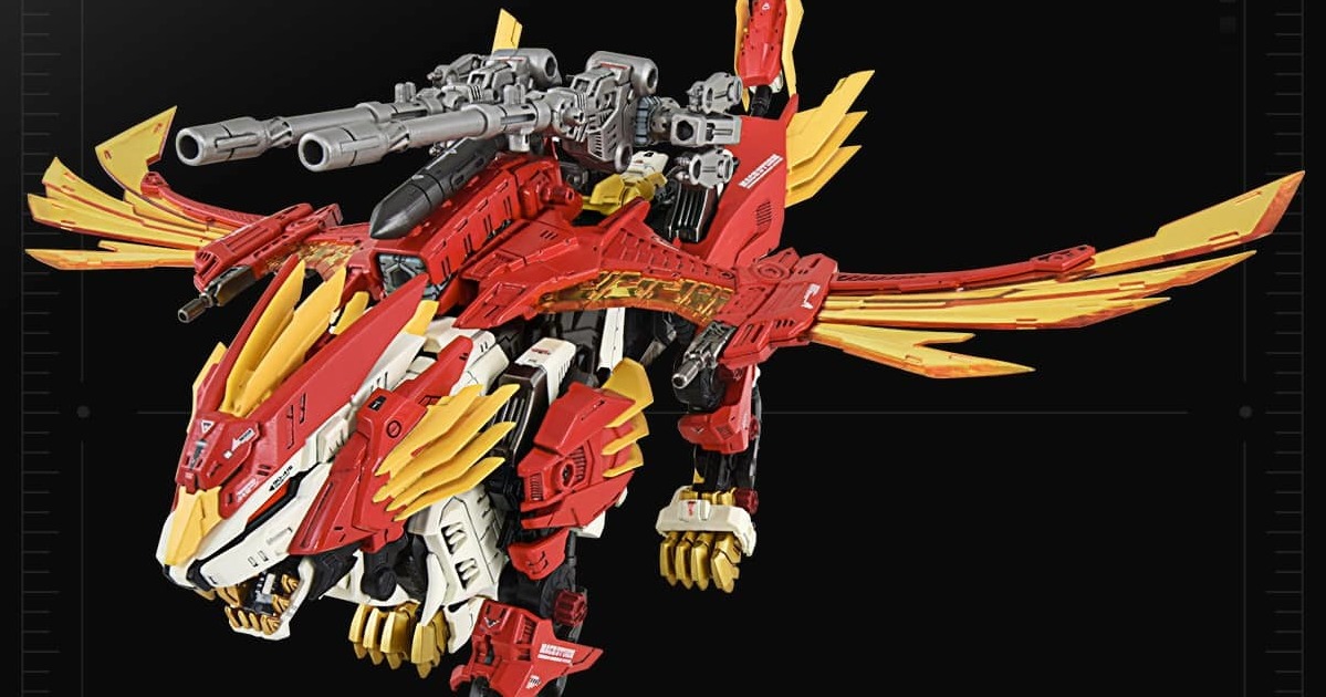 ZOIDS 40 周年紀念 AZ SERIES『AZ-06 長牙獅零式鳳凰』再現動畫版造型、分離合體結構！