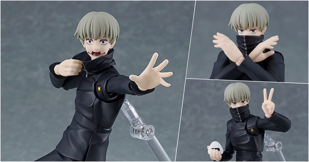 figma『《咒術迴戰》狗卷棘』可動人偶，用高度可動還原寡言前輩的戰鬥英姿！