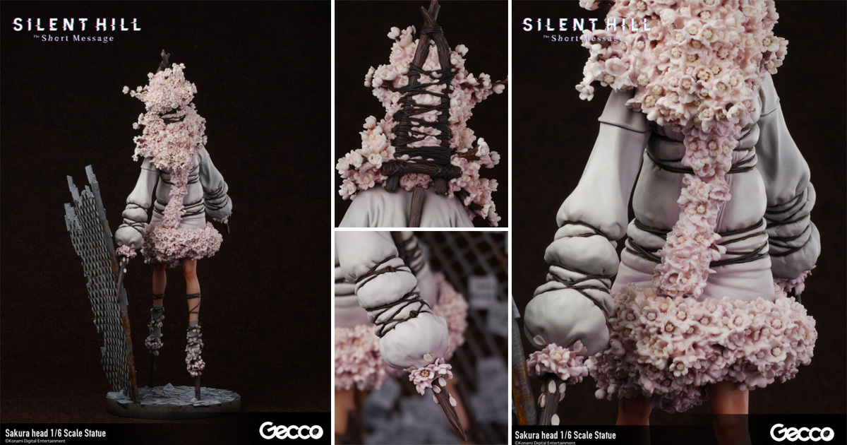 Gecco《沉默之丘：短訊》櫻花頭 Sakura Head 1/6 立體人形