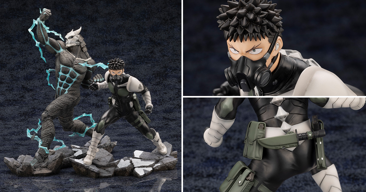 ARTFX J《怪獸8號》日比野卡夫卡 1/8 比例 PVC塗裝完成品 必須達成夢想的堅毅眼神！