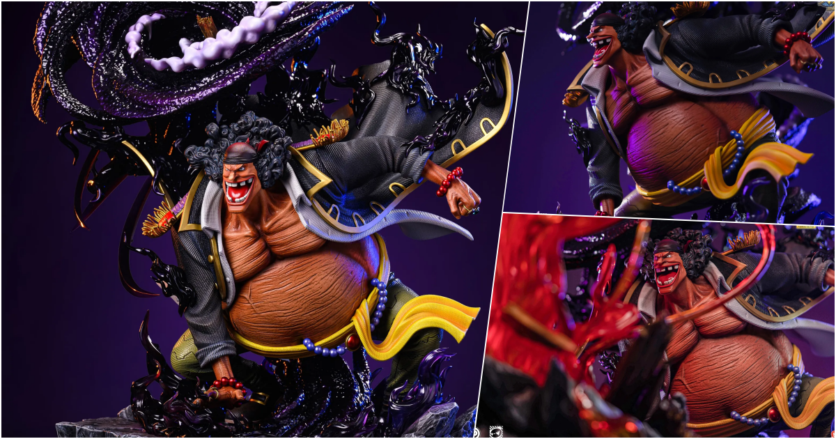 LIMIT Studio x Penguin Toys『《航海王》馬歇爾·D·汀奇』1/6 比例雕像，與艾斯一同擺設重現巴納洛島的決鬥！