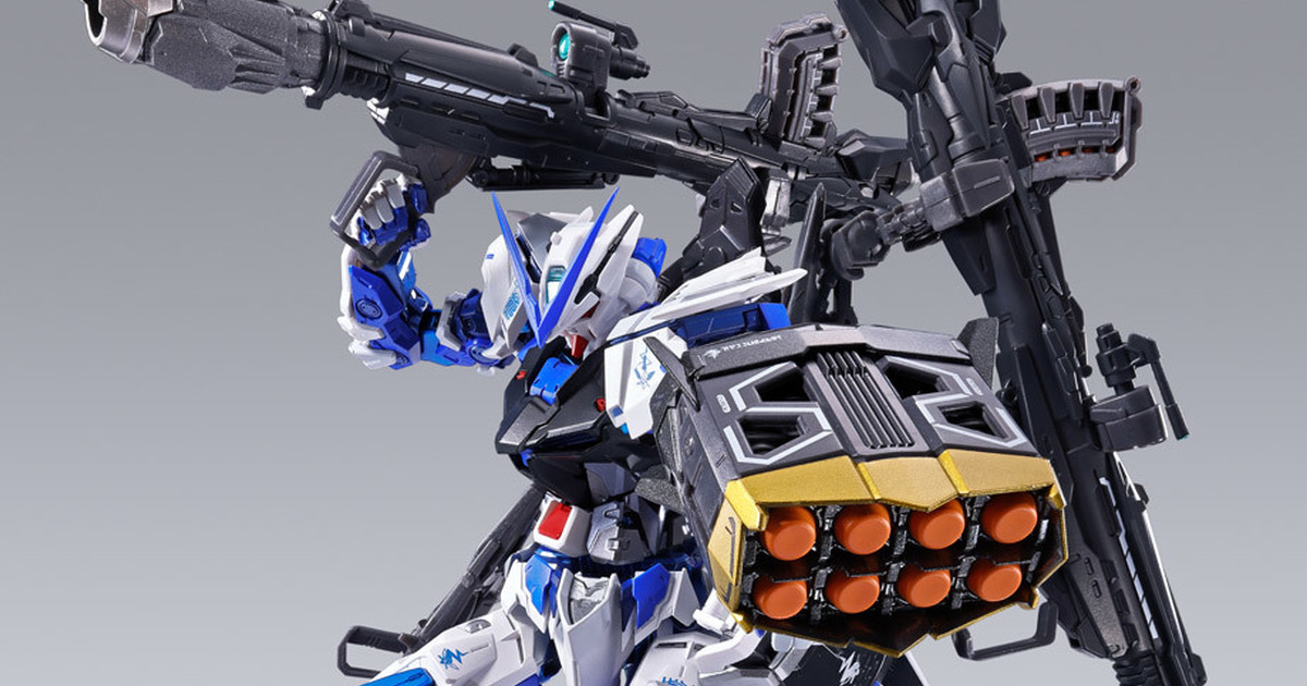 METAL BUILD『異端鋼彈藍色機（全武裝規格） PROJECT ASTRAY』完整情報公告 附新規「完美感測器」頭部！