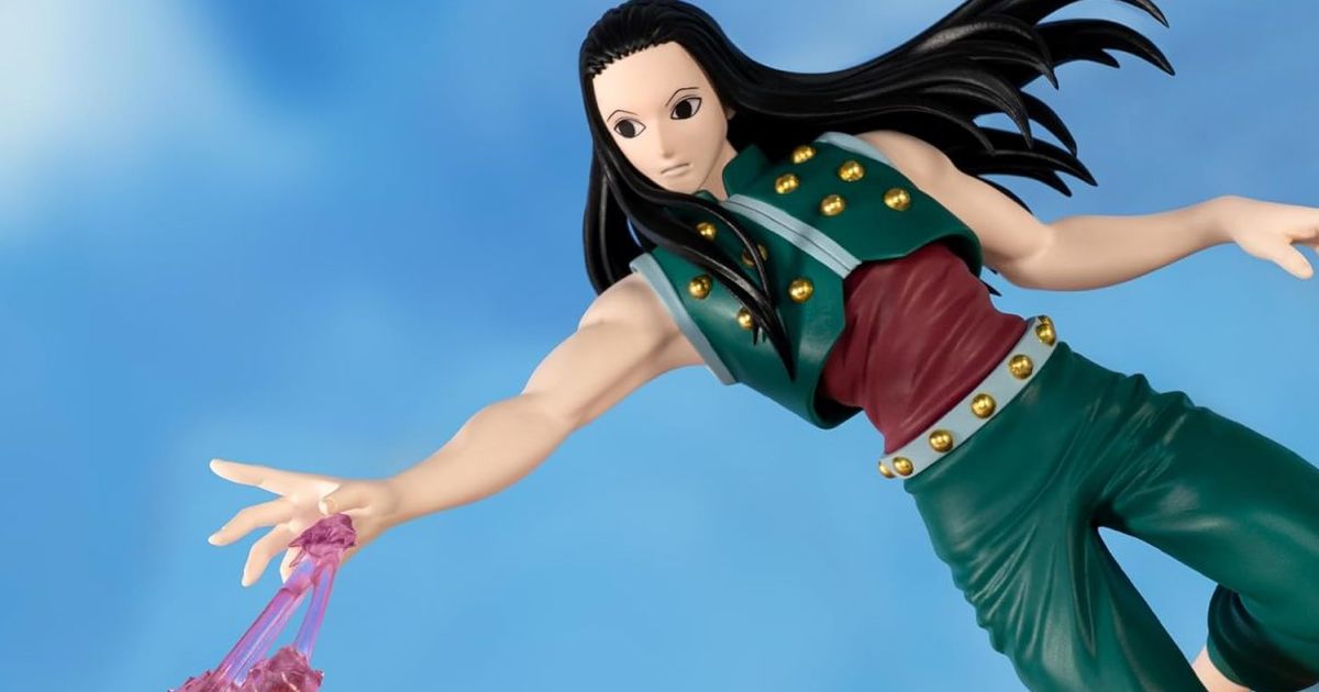 BANPRESTO景品『HUNTER×HUNTER獵人 VIBRATION STARS-伊耳謎-』念釘發射！
