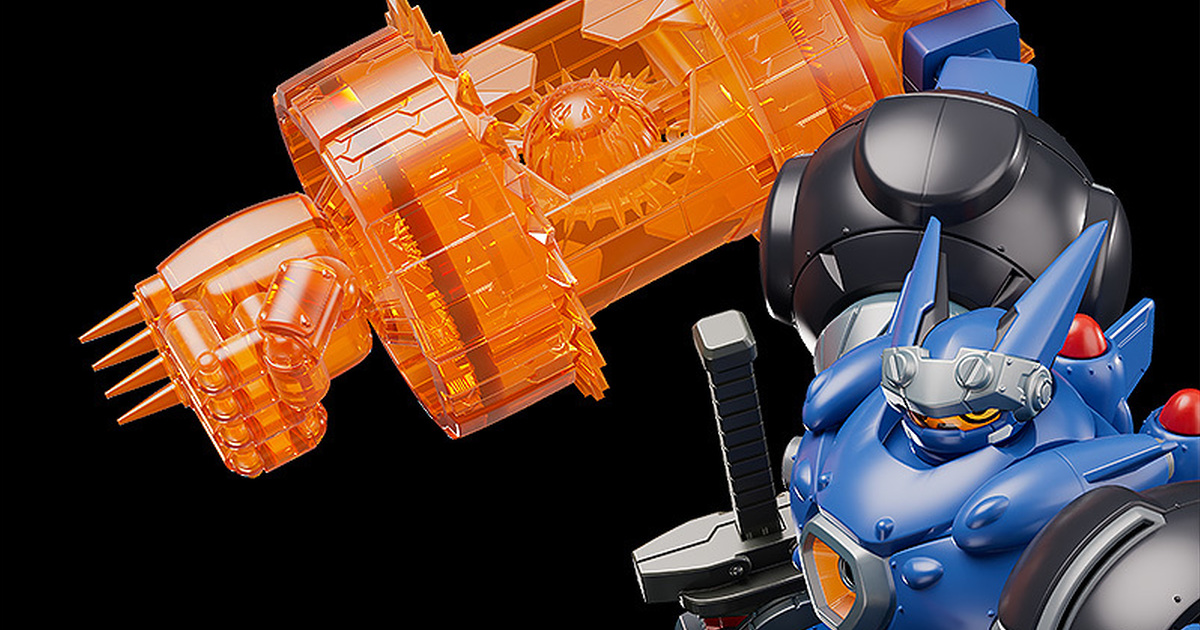 MODEROID『百萬噸級武藏 組裝模型』右臂特效再現魄力必殺技「百萬噸重拳」！