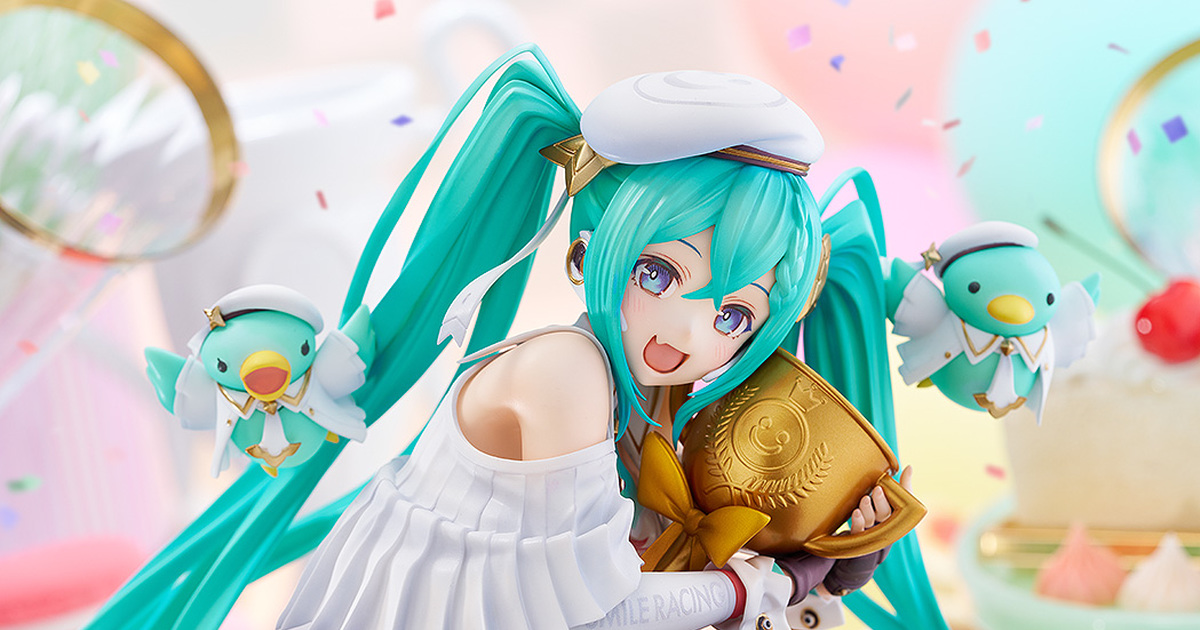 初音未來GT計畫『賽車未來 2023 15th Anniversary Ver. 1/6 比例模型』15 週年紀念插畫立體化！