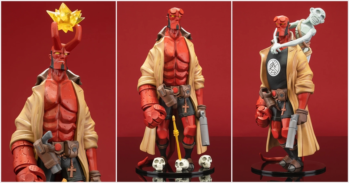 Dark Horse Direct - 《地獄怪客》30週年紀念豪華軟膠人偶 Hellboy 30th Anniversary Deluxe Vinyl Figure