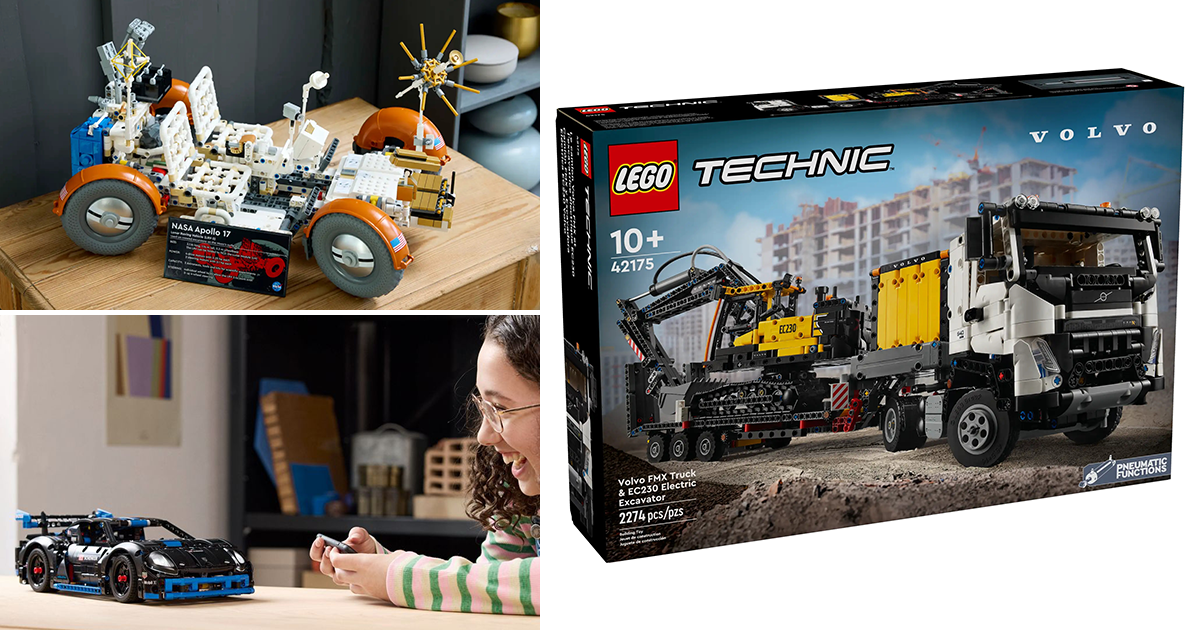 LEGO 42173、42175、42176、42182 四款科技（Technic）系列新作將在 2024 年 8 月發售！