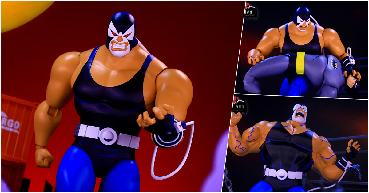 MONDO『《蝙蝠俠：動畫系列》班恩（Bane）』1/6 比例可動人偶，智慧與力量兼具的強敵現身！