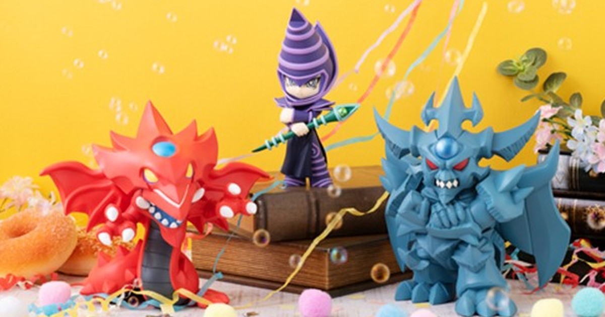 MEGAHOUSE新系列『遊戲王 MEGA TOON 黑魔導』卡通怪獸首彈可愛出擊！