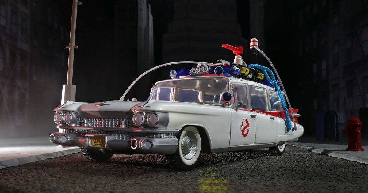 孩之寶『《魔鬼剋星》Plasma 系列 抓鬼車 Ecto-1 (1984)』還原初代抓鬼車上的各種酷炫細節！