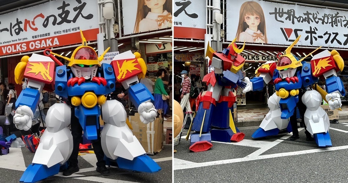能走能展示！ 日Coser自製《魔神英雄傳》龍神丸Cos服裝超絕質感呈現