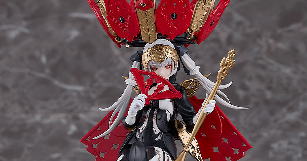 原創組裝模型『chitocerium』第七彈「I-hydra」華麗造型、絕美面相、翩翩起舞的箱庭女王登場！
