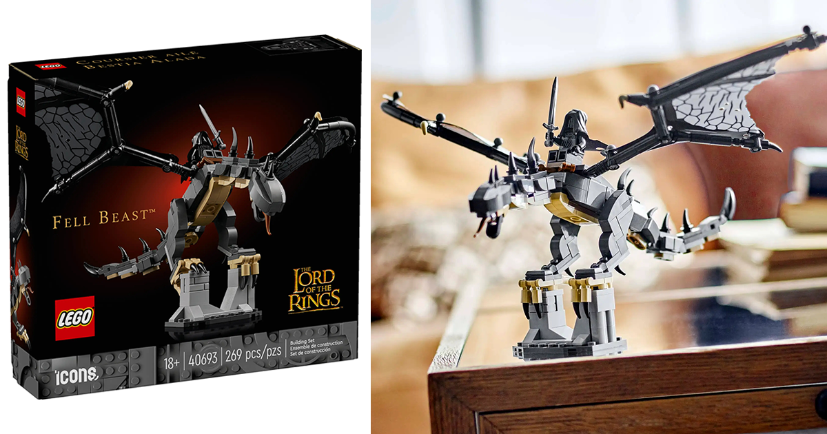 LEGO 40693「魔戒：墮落妖獸」滿額禮盒組情報公開！（The Lord of the Rings: Fell Beast）