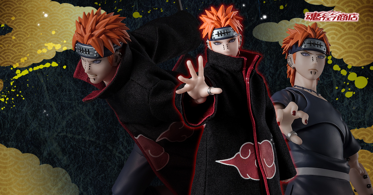 S.H.Figuarts『《火影忍者疾風傳》培因（ペイン）天道-束縛六道的輪迴之眼-』可動人偶，一袋米要扛幾樓！