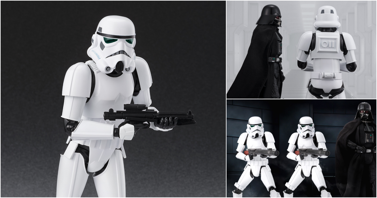 S.H.Figuarts『《星際大戰四部曲：曙光乍現》帝國風暴兵（Storm Trooper）經典版』可動人偶