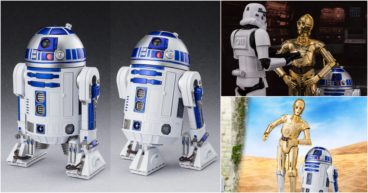 S.H.Figuarts『《星際大戰四部曲：曙光乍現》R2-D2 經典版』可動人偶，最受歡迎的航天機器人再次登場！