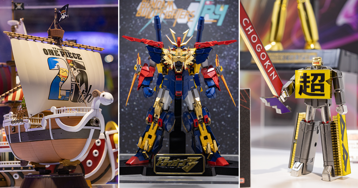 「TAMASHII EXHIBITION 2024 IN TAIPEI」現場報導 黃金梅利號、最強機動 鋼彈泰倫3 全球首度展示！