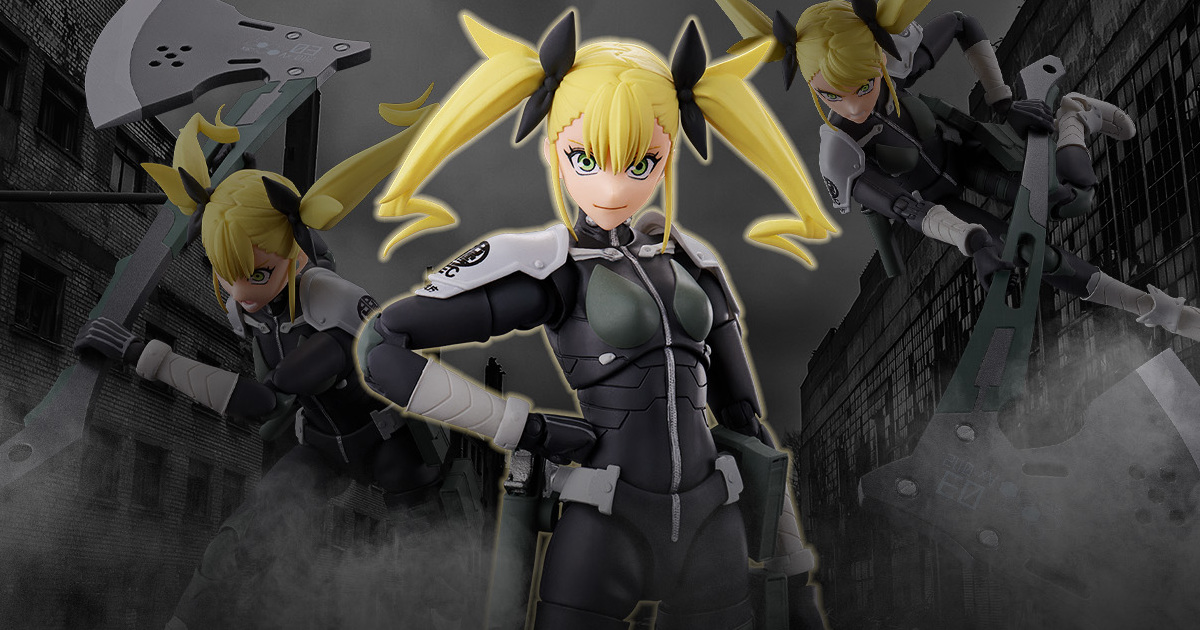 S.H.Figuarts『《怪獸 8 號》四之宮琪歌露』可動人偶，天才少女帶著專用巨斧強勢登場！