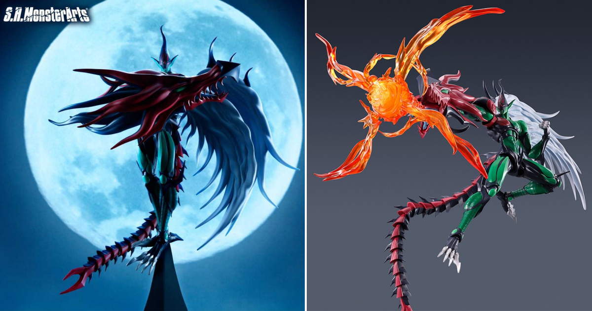 『S.H.MonsterArts 遊戲王GX E・HERO 火焰翼人 可動模型』商品化決定！