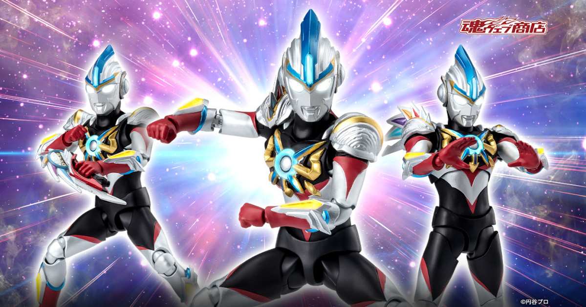 S.H.Figuarts『超人力霸王歐布 三位一體形態』華麗色彩再現劇場版限定形態、專用武器！