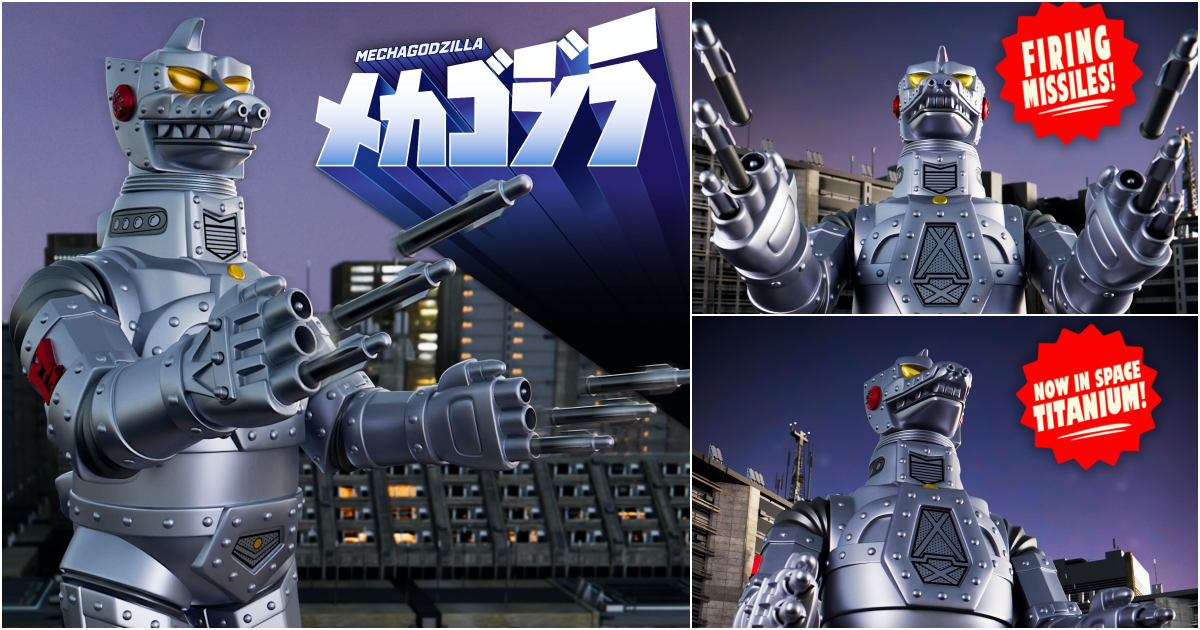 SUPER7 東寶超級將軍『機械哥吉拉（Mechagodzilla）金屬色』新色大尺寸再度襲來！
