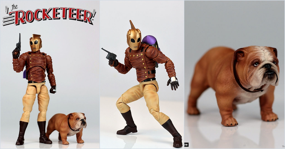 EXECUTIVE REPLICAS『《火箭人》火箭人與布奇（Rocketeer & Butch）』1/12 比例可動人偶套組，經典美漫角色立體化！