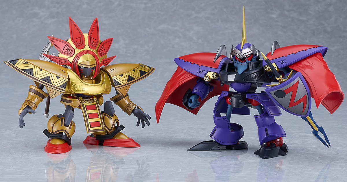 MODEROID『龍騎士收藏系列第四彈 夏因帕拉姆＆朱迪爾』龍酋長、黑暗騎士參戰！