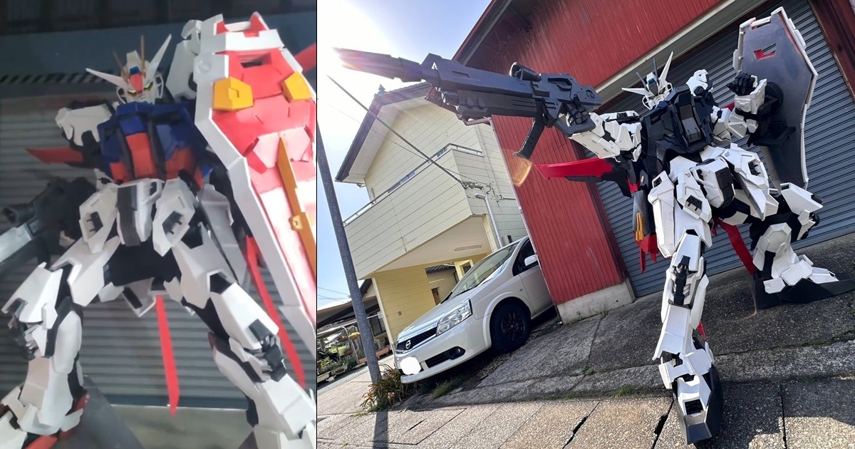 還可以變身翔翼型！Cos服達人バァドゥ打造《機動戰士鋼彈SEED》攻擊鋼彈套裝
