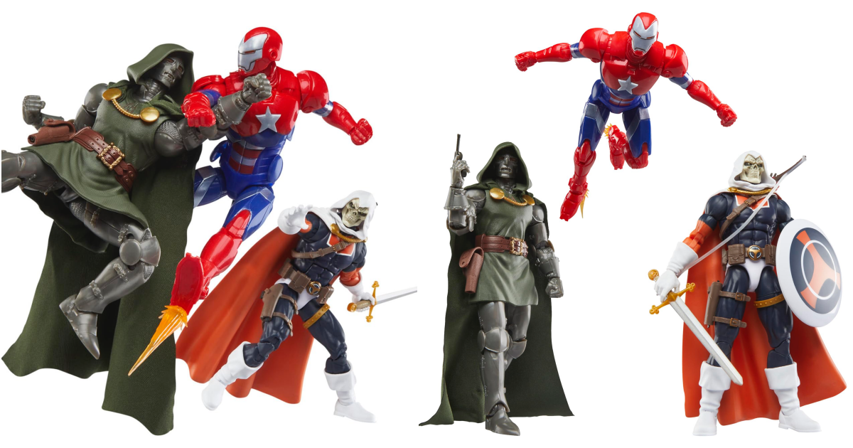 孩之寶 Amazon 限定 『Marvel Legends 陰謀集團（The Cabal）：模仿大師／鋼鐵愛國者／末日博士 85 週年紀念版』6 吋可動人偶套組