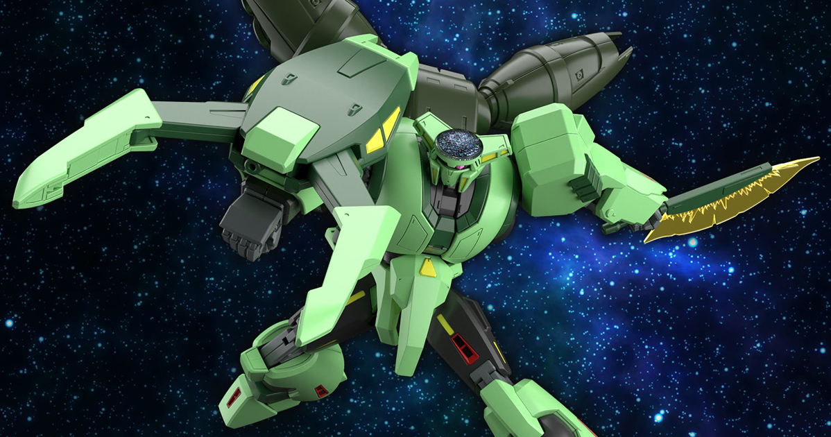 Z鋼彈『HG 1/144 波利諾克･沙曼』頭部閃亮雷達罩、最新可動機構再現經典名機！
