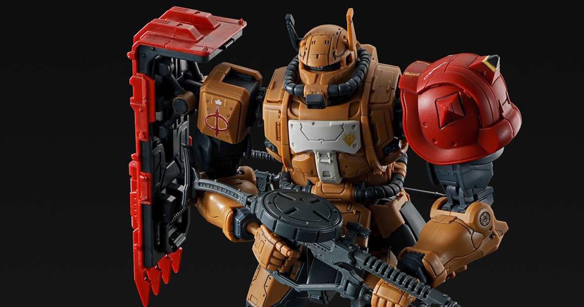 HG 1/144『薩克Ⅱ F型 索拉利座機（復仇的安魂曲）』全貌公開  超高密度細節與戰損貼紙再現劇中造型！