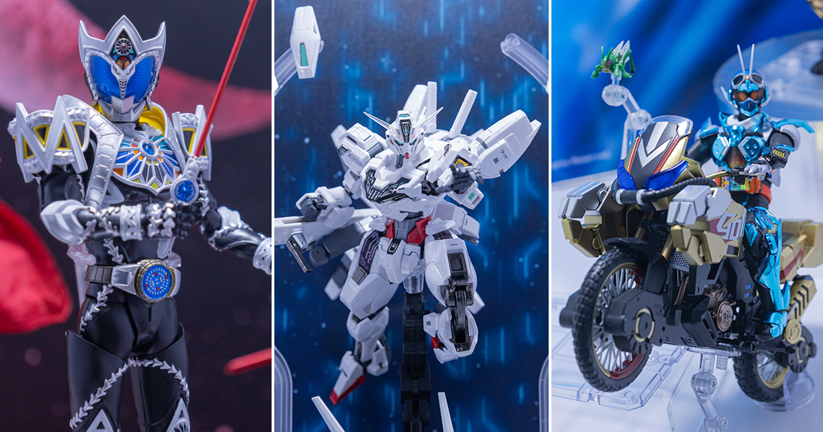 【TAMASHII EXHIBITION 2024 IN KAOHSIUNG】現場報導 超合金「異靈鋼彈」大魄力全台首次展示！