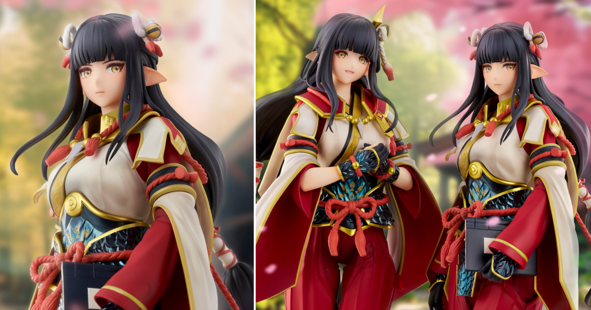 UNION CREATIVE『魔物獵人崛起 集會所接待員水藝』明月般穩靜的雙胞胎妹妹立體化！