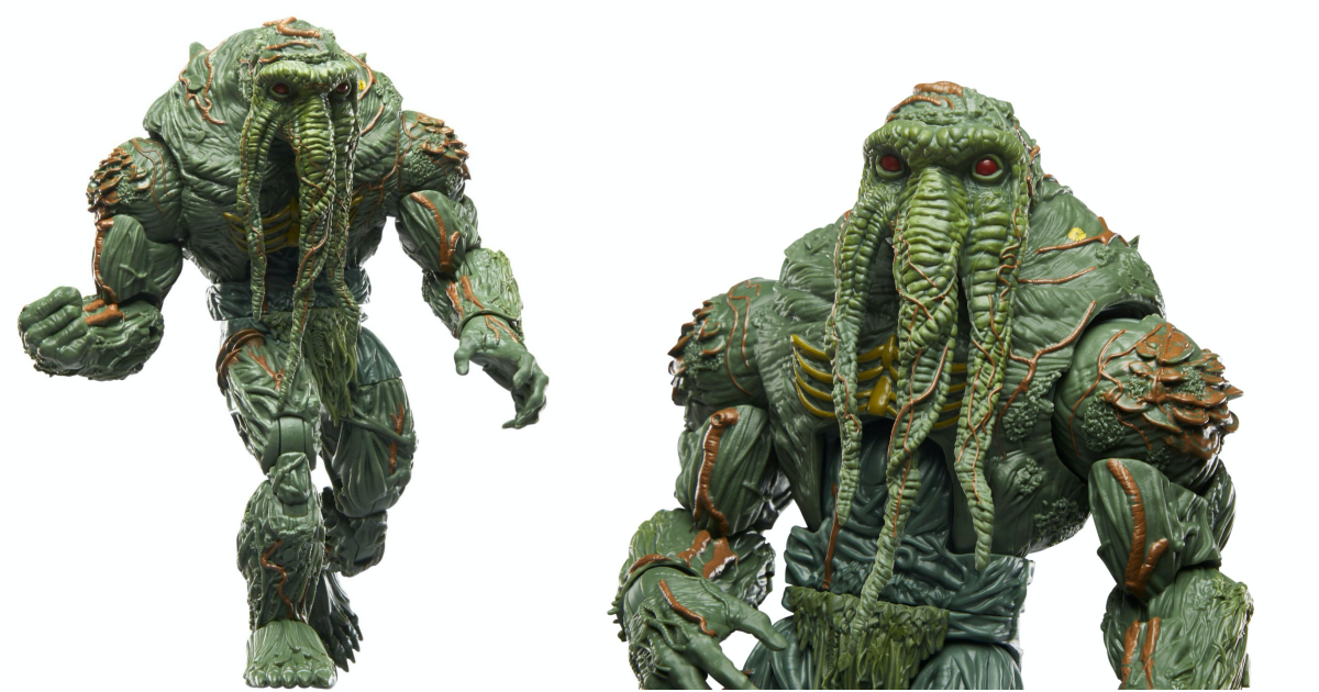 孩之寶『Marvel Legends《暗夜狼人》類人體 泰德（Man-Thing Ted）』6 吋可動人偶，可愛的沼澤怪物登場！