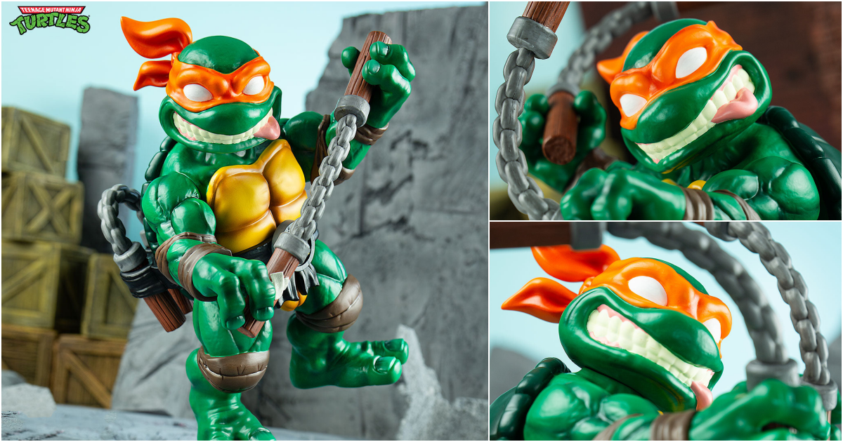 MONDO『《忍者龜》米開朗基羅（Michelangelo）』軟膠玩具，致敬經典的軟膠系列再推新作！