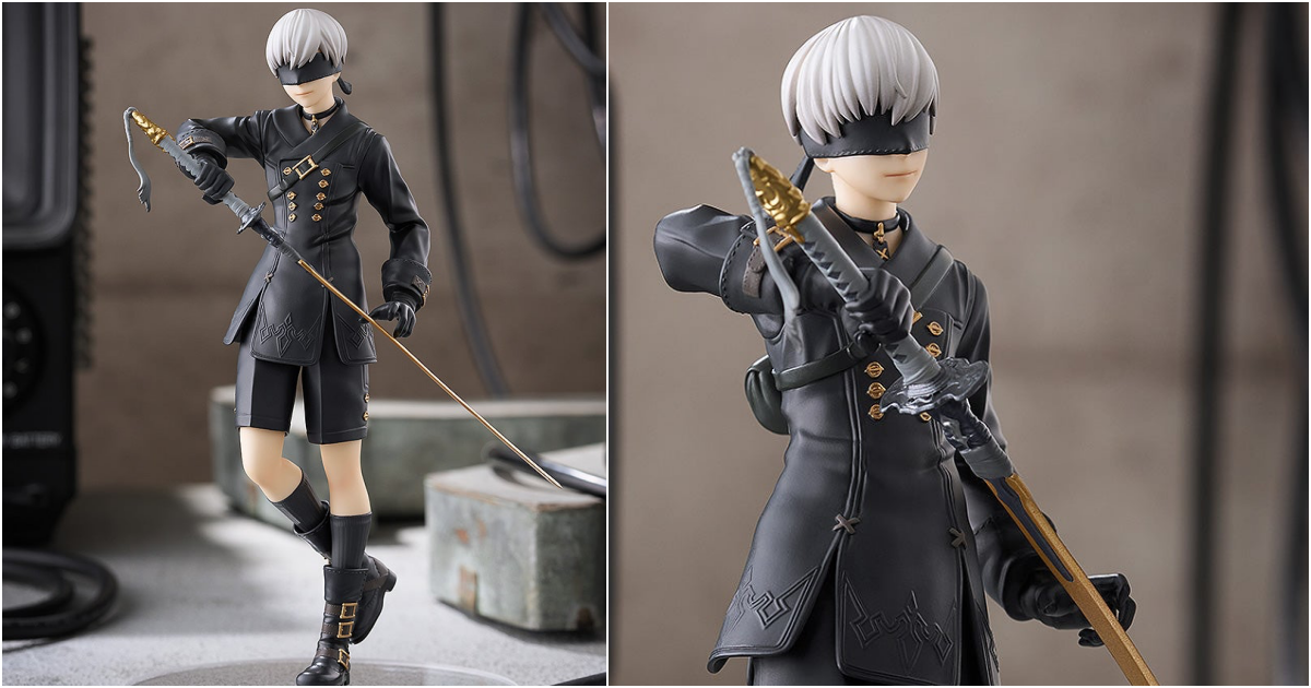 GSC POP UP PARADE『《尼爾：自動人形 Ver1.1a》 9S（寄葉 9 號 S 型）』無比例塗裝完成品