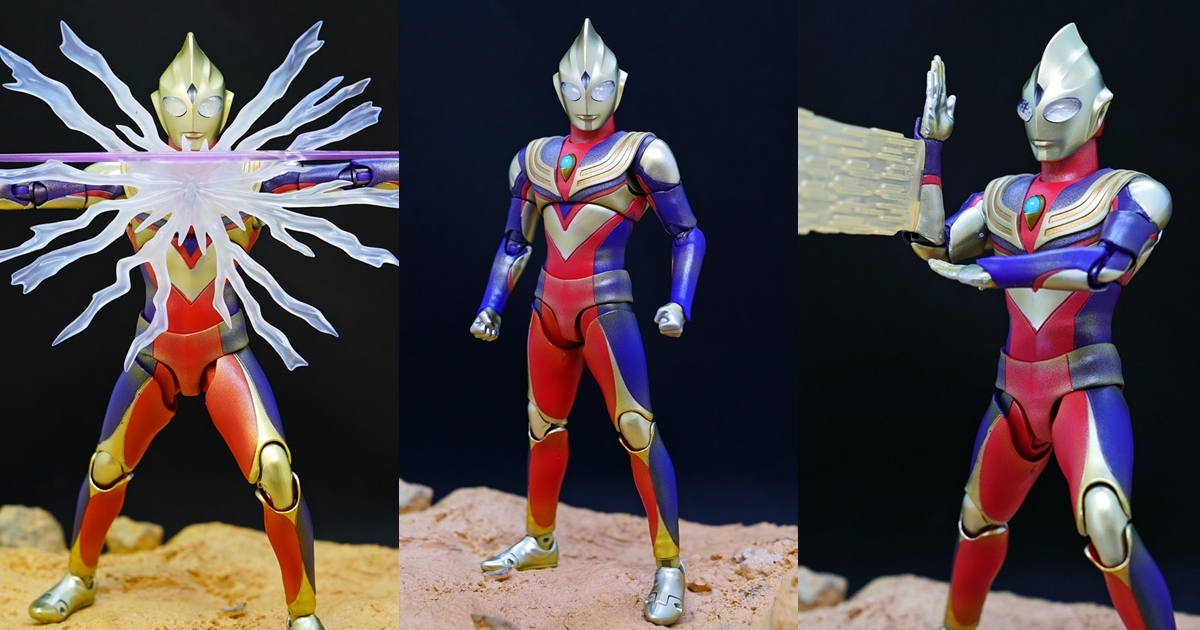 [D.M.S. 玩具報告] 最終的光輝！SHF 真骨雕 光之迪加 Ultraman Glitter Tiga - Tamashii  Nation 2024 會場限定