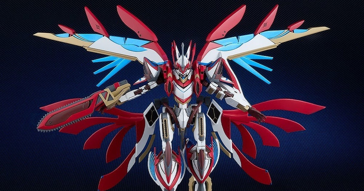 MODEROID『銀河機攻隊莊嚴皇子 RED FIVE』主角機組裝模型登場 可再現全力爆發模式！