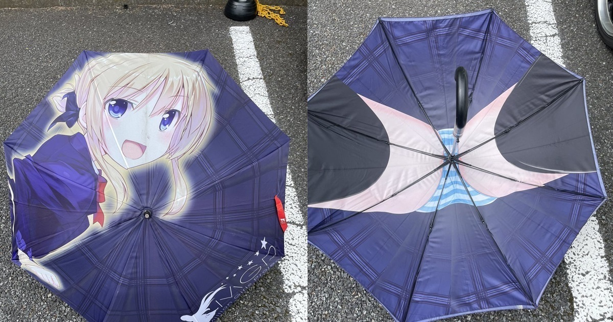 瑟瑟商品「少女內褲摺疊傘」讓日本網友心動  笑稱 : 帶這把傘出門的是勇者！